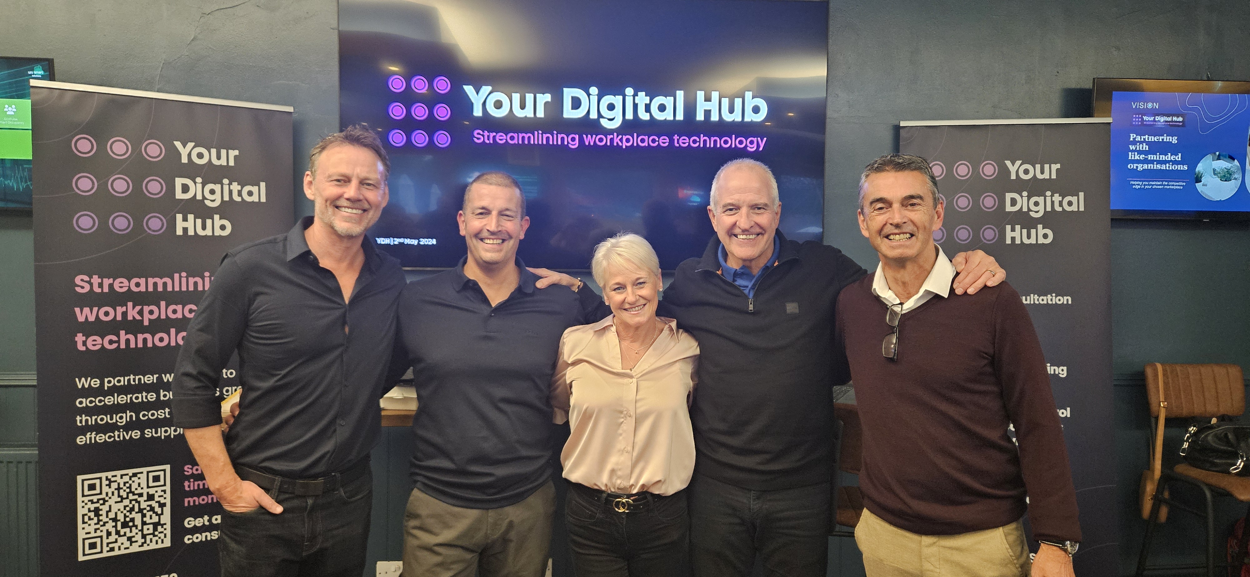 Your Digital Hub launch team event